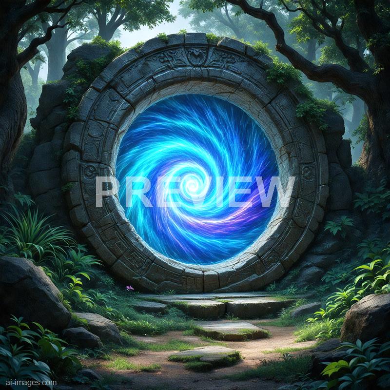 15314 - 12-the-time-portal-an-ancient-cracked-stone-portal-in_250706003210_00001